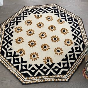 Mackenzie Childs Crazy Daisy Carpet